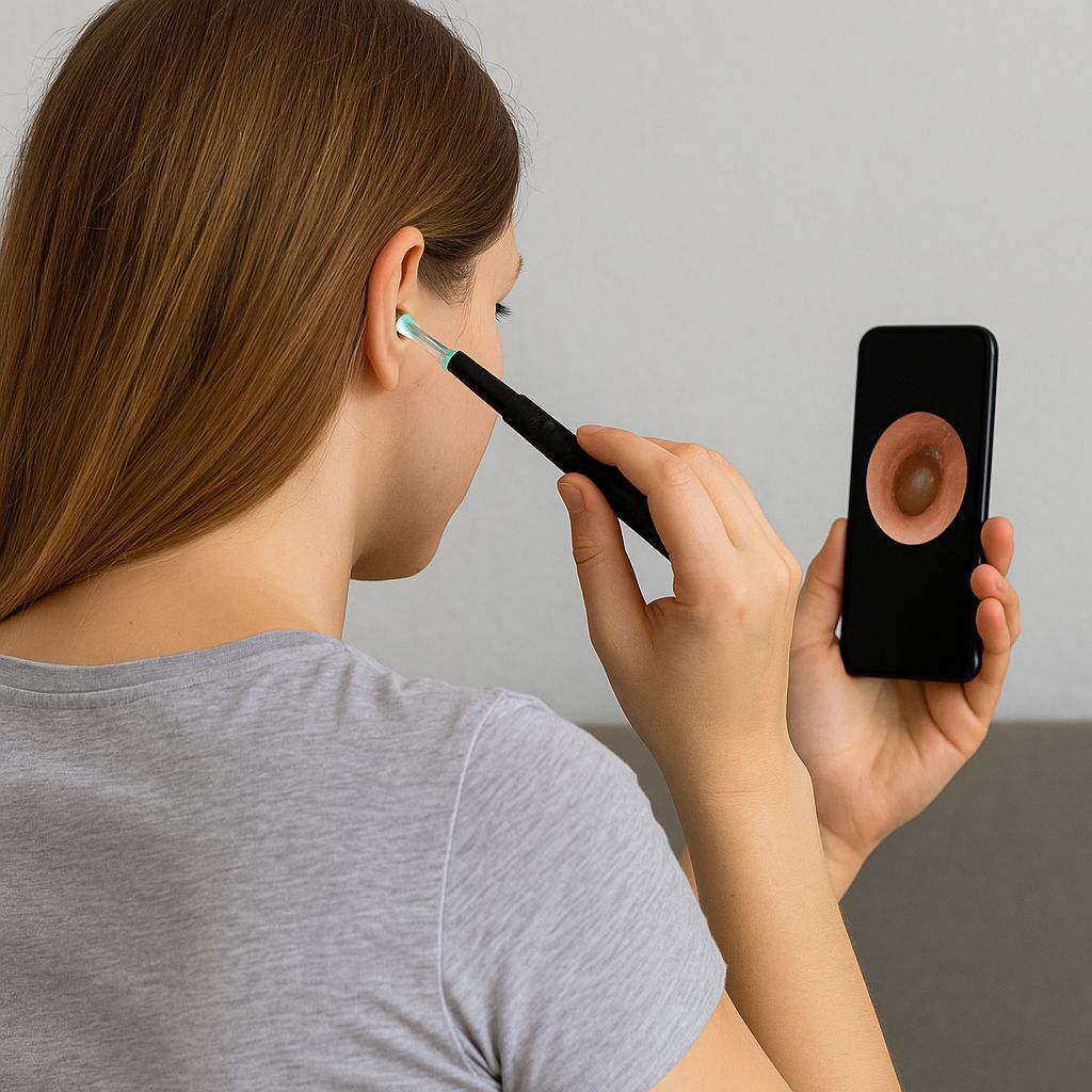 LIMPIADOR OIDOS CAMARA DIGITAL WIFI